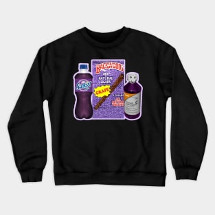 Sunkist Purple Drank Crewneck Sweatshirt